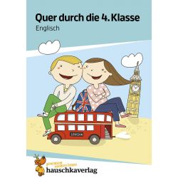 Hauschka Verlag - Quer durch die 4. Klasse, Englisch - A5-Übungsblock