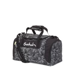 satch Duffle Bag - black, silver , reflective - Ninja Bermuda