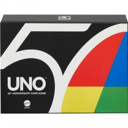 Mattel - Mattel Games UNO Premium, 50 Jahre UNO Jubiläumsedition