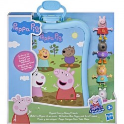 Hasbro - Peppa Pig Mitnehm-Box Peppa und ihre Freunde