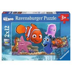 Ravensburger Spiel - Nemo kleine Ausreisser, 2x12 Teile