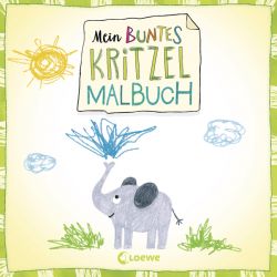 Mein buntes Kritzel-Malbuch (Elefant)