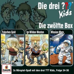 Europa - CD Die drei  Kids CD-Box, Folgen 34 - 36