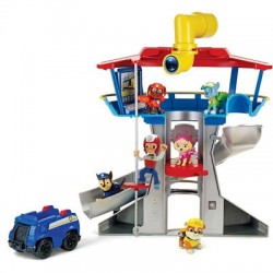 Spin Master - Paw Patrol - Lookout Hauptquartier Spielset mit Chase