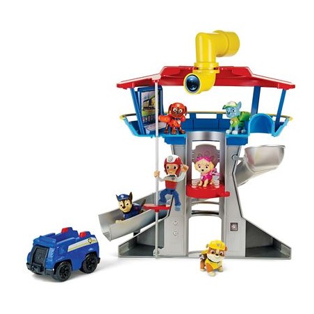Spin Master - Paw Patrol - Lookout Hauptquartier Spielset mit Chase