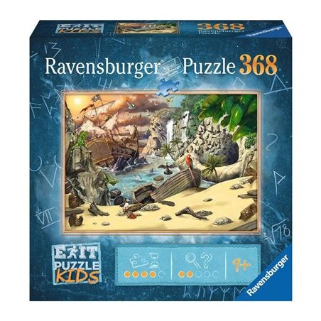 Ravensburger - EXIT Puzzle Kids Das Piratenabenteuer