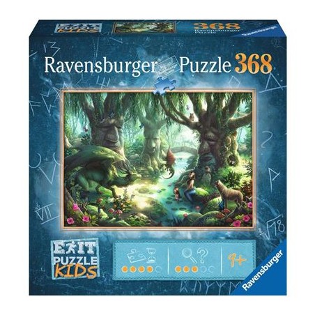 Ravensburger - EXIT Puzzle Kids Der magische Wald