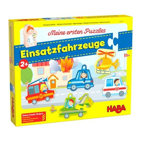 HABA® - Meine ersten Puzzles - Einsatzfahrzeuge