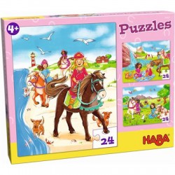 HABA® - Puzzles Pferdefreundinnen