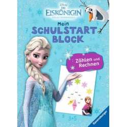 Ravensburger Buch - Schulstartblock Eiskönigin Zahlen