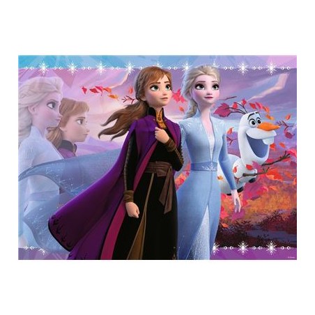 Ravensburger Spiel - Frozen - Starke Schwestern, 100 Teile