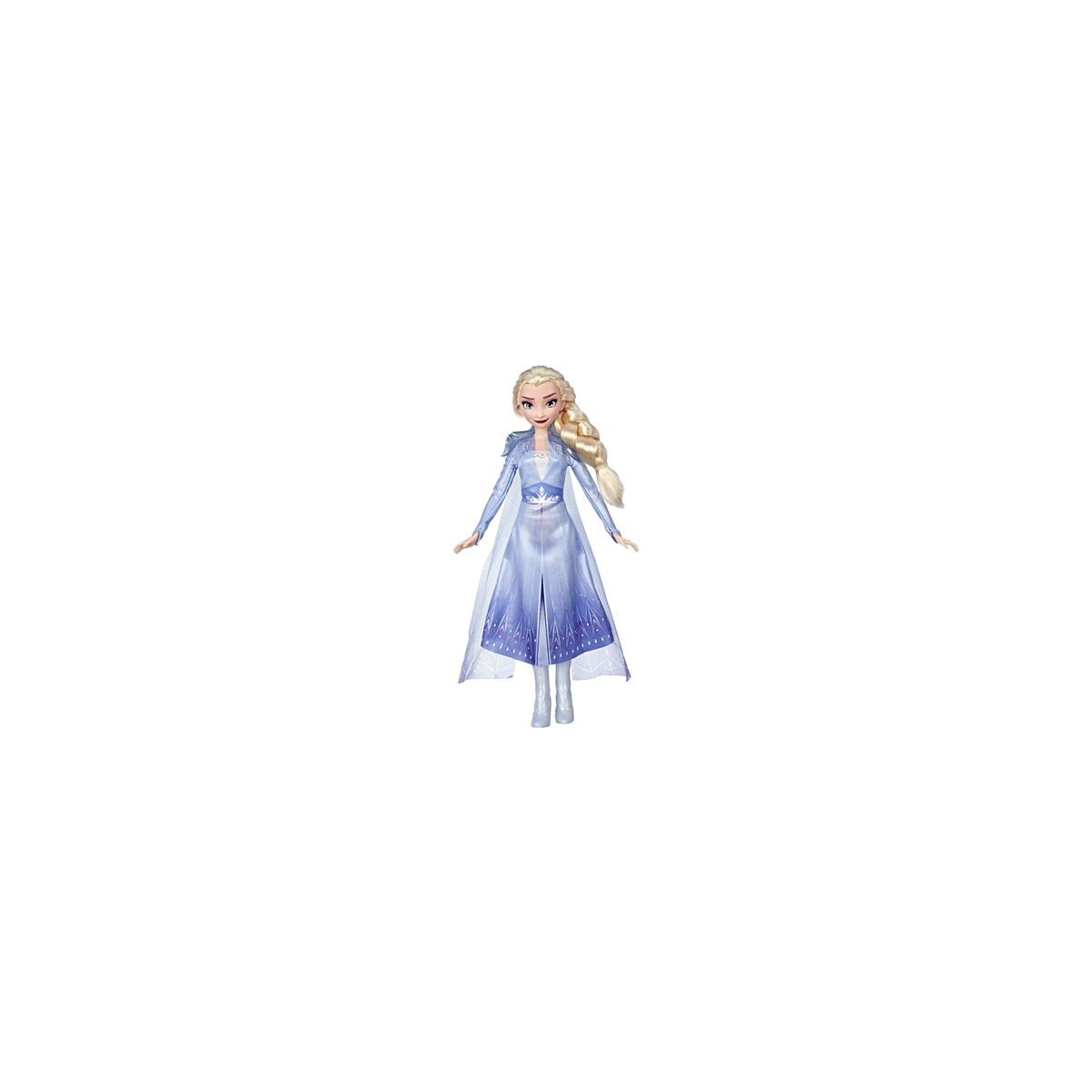 Hasbro - Die Eiskönigin 2 - Elsa Puppe mit langem blondem Haar und blauem Outfit