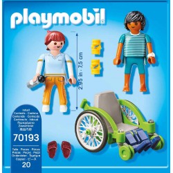 Playmobil® 70193 - City Life - Patient im Rollstuhl