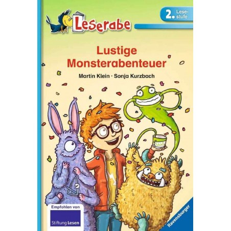 Ravensburger Buch - Leserabe - Lustige Monsterabenteuer 2. Kl.