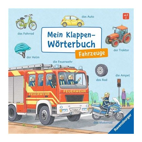 Ravensburger Buch - Mein Klappen-Wörterbuch - Fahrzeuge