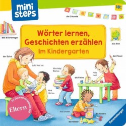 Ravensburger Buch - ministeps - Wörter lernen, Geschichten erzählen - Im Kindergarten