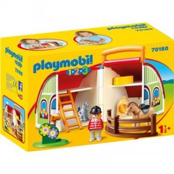 Playmobil® 70180 - 1.2.3 - Mein Mitnehm-Reiterhof