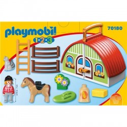 Playmobil® 70180 - 1.2.3 - Mein Mitnehm-Reiterhof