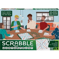 Mattel - Mattel Games Scrabble Wortgefecht, Gesellschaftsspiel, Brettspiel, Familienspiel