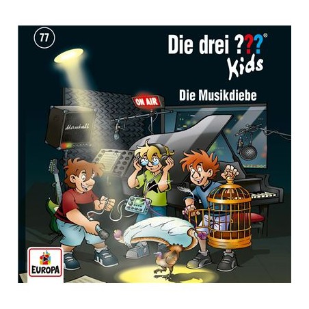 Europa - CD Die drei  Kids - Die Musikdiebe , Folgen 77