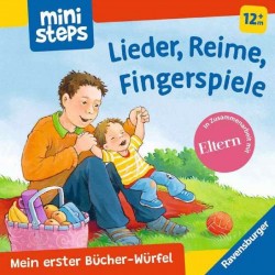Ravensburger Buch - ministeps - Mein erster Bücher-Würfel - Lieder, Reime, Fingerpiele