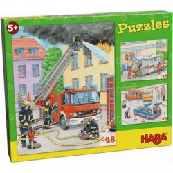 HABA® - Puzzles Einsatzfahrzeuge