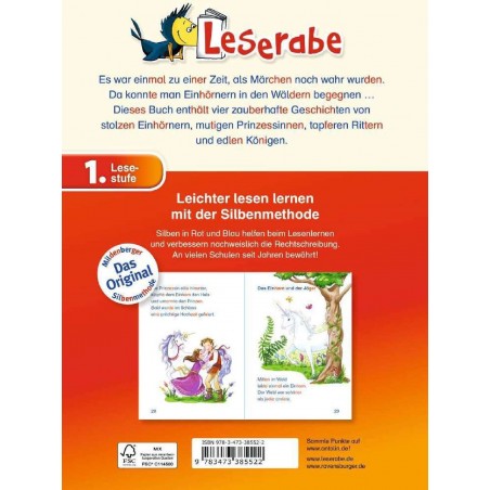 Ravensburger Buch - Leserabe - Einhorngeschichten 1.Kl.