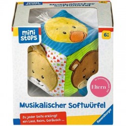 Ravensburger Spiel - ministeps - Musikalischer Softwürfel 20