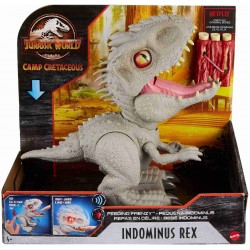 Mattel - Jurassic World Feeding Frenzy Indominus Rex mit Lichtern und Geräuschen