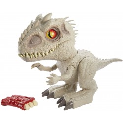 Mattel - Jurassic World Feeding Frenzy Indominus Rex mit Lichtern und Geräuschen