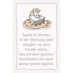 Ravensburger Spiel - Lernen, Lachen, Selbermachen - Kartenspiel Erste Buchstaben