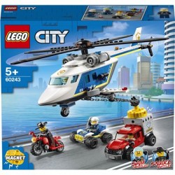 LEGO® City - 60243 Verfolgungsjagd mit dem Polizeihubschrauber