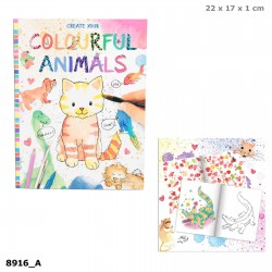 Depesche - Create your Colourful Animals Malbuch
