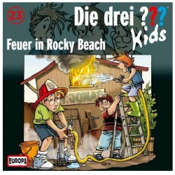 Europa - CD Die drei ??? Kids Feuer in Rocky Beach, Folge 23