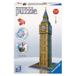 Ravensburger Spiel - 3D Vision Puzzle - Big Ben, 216 Teile