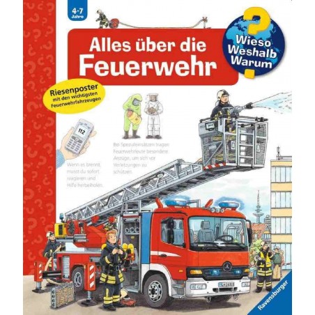 Ravensburger Buch - Wieso Weshalb Warum - Alles über die Feuerwehr