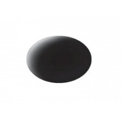 Revell - Aqua Color schwarz, matt - RAL 9011, 18 ml