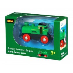 BRIO Bahn - Speedy Green Batterielok