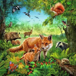 Ravensburger Spiel - Tiere der Erde, 3x49 Teile