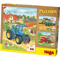HABA® - Puzzles Traktor & Co.