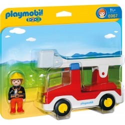 Playmobil® 6967 - 1 2 3 Playmobil® - Feuerwehrleiterfahrzeug