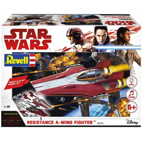 Revell - Star Wars™ A-Wing Fighter Rot