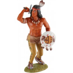 BULLYLAND - Figurine World - Westerm - Indianer mit Kriegsbeil