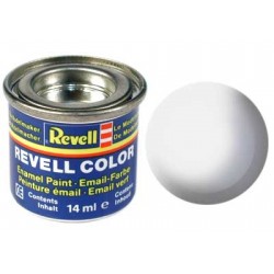 Revell - weiß, seidenmatt RAL 9010 - 14ml-Dose
