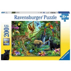 Ravensburger Spiel - Tiere im Dschungel, 200 XXL-Teile