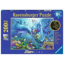 Ravensburger Spiel - Leuchtpuzzle - Leuchtendes Unterwasserparadies, 200 Teile
