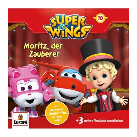 CD - Super Wings F.10 - Moritz, der Zauberer