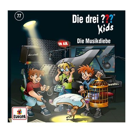 Europa - CD Die drei  Kids - Die Musikdiebe , Folgen 77