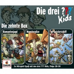 Europa - CD Die Drei  Kids CD-Box Folgen 28 - 30