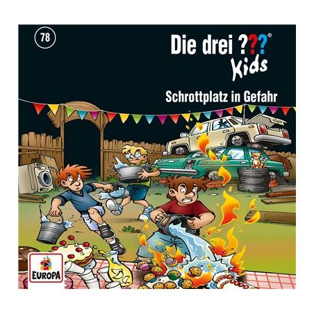 Europa - CD Die drei  Kids - Schrottplatz in Gefahr, Folgen 78